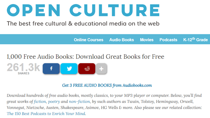 online library audio books
