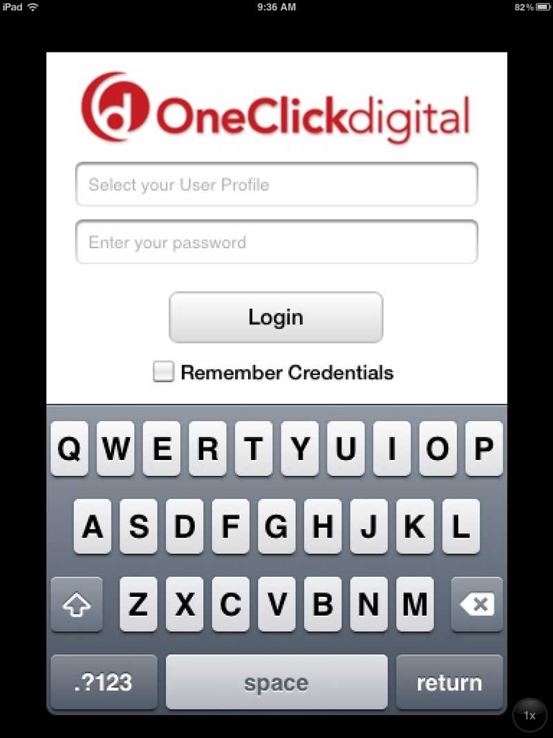 one click digital library